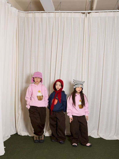 ロングパンツ・スウェットパンツ yummy&rocky | Leopard Print Thickened Fleece Pants レオパード柄 裏起毛 ストレートパンツ【mh0020061】