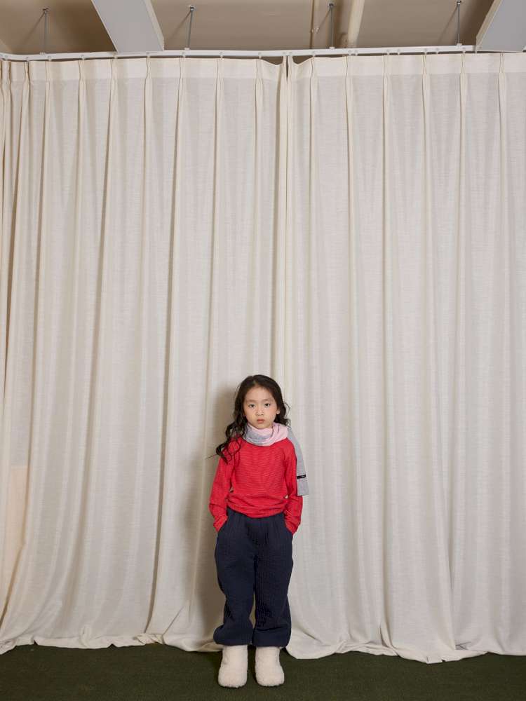 ロングパンツ・スウェットパンツ yummy&rocky | Logo Embroidery Thickened Fleece Pants ロゴ刺繍 裏起毛 スウェットパンツ【mh0020048】