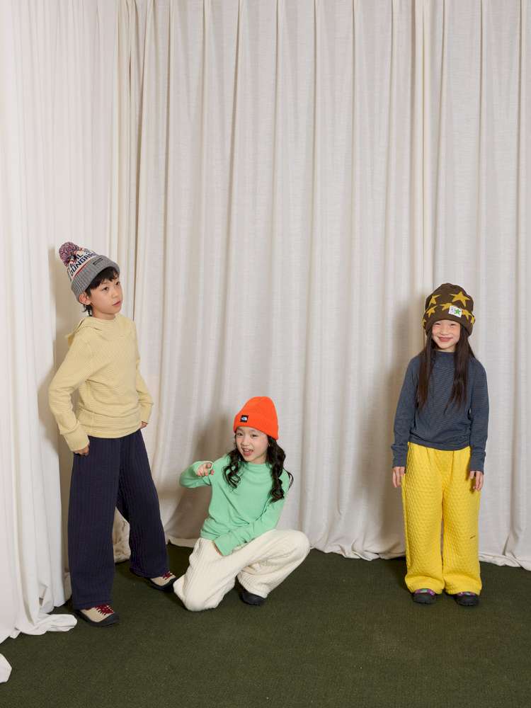 ロングパンツ・スウェットパンツ yummy&rocky | Logo Embroidery Thickened Fleece Pants ロゴ刺繍 裏起毛 スウェットパンツ【mh0020048】