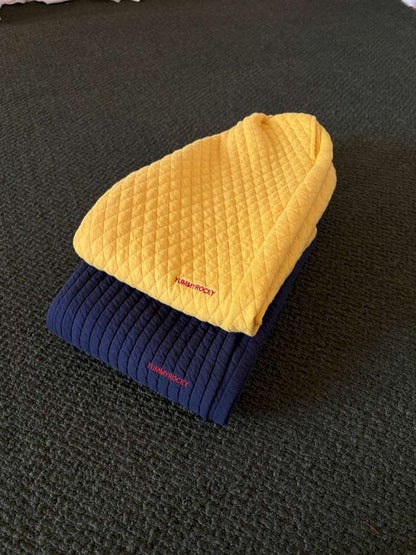 ロングパンツ・スウェットパンツ yummy&rocky | Logo Embroidery Thickened Fleece Pants ロゴ刺繍 裏起毛 スウェットパンツ【mh0020048】