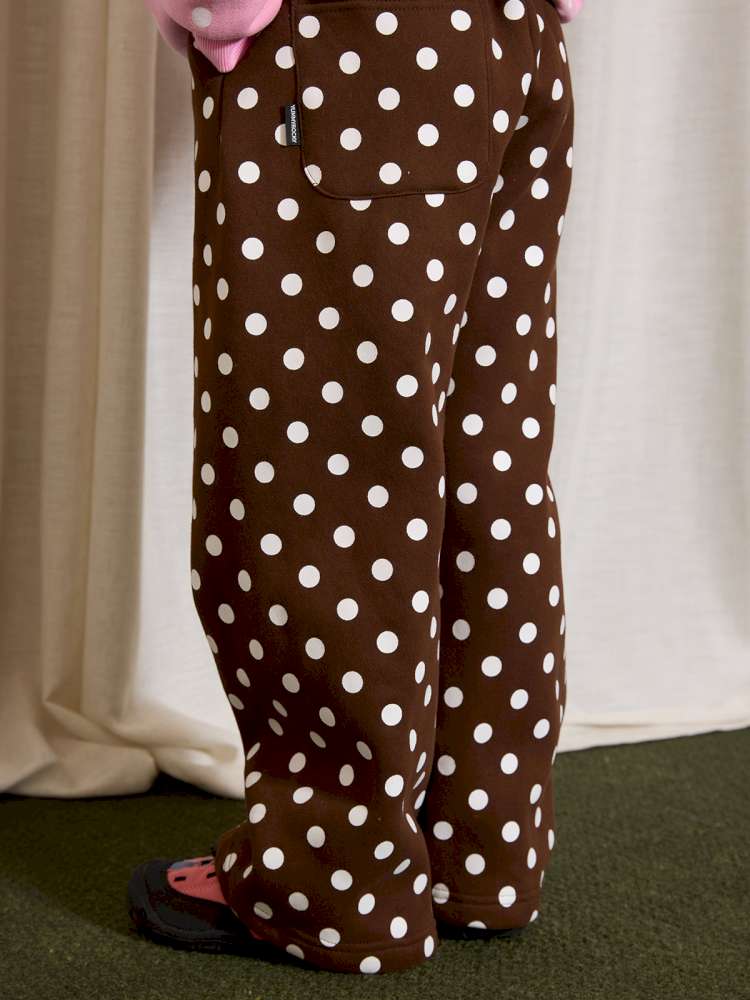 長袖セットアップ yummy&rocky | Polka Dot Star Print Fleece Tracksuit 星柄プリント フリース セットアップ【mh0020045】