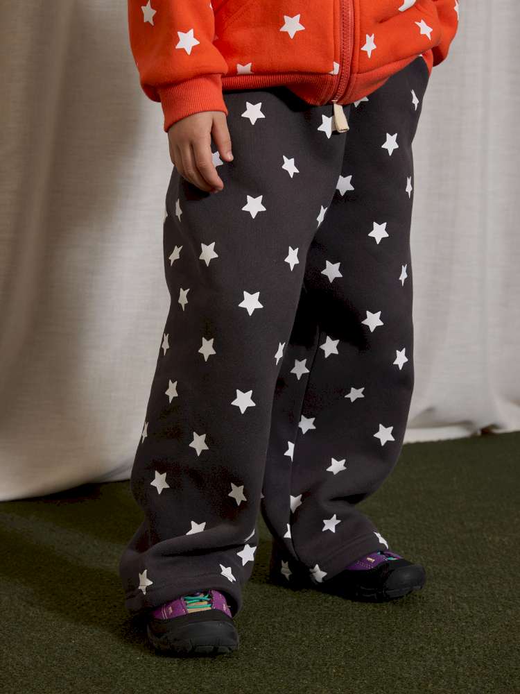 長袖セットアップ yummy&rocky | Polka Dot Star Print Fleece Tracksuit 星柄プリント フリース セットアップ【mh0020045】