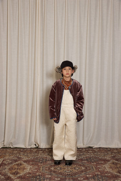 ショートコート・ジャケット・ジャンパー yummy&rocky | Pony Embroidery Quilted Jacket ポニー刺繍キルティングジャケット【mh0020092】