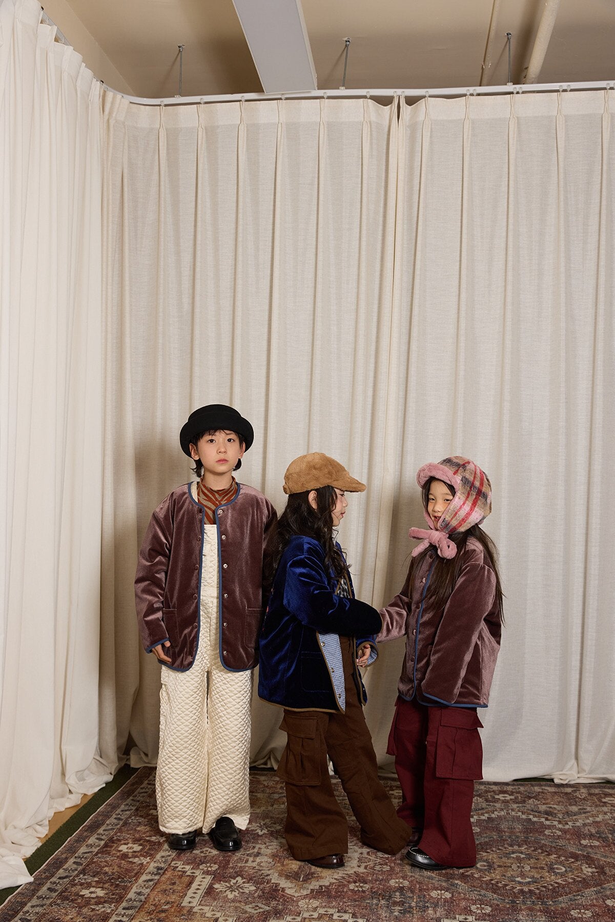 ショートコート・ジャケット・ジャンパー yummy&rocky | Pony Embroidery Quilted Jacket ポニー刺繍キルティングジャケット【mh0020092】