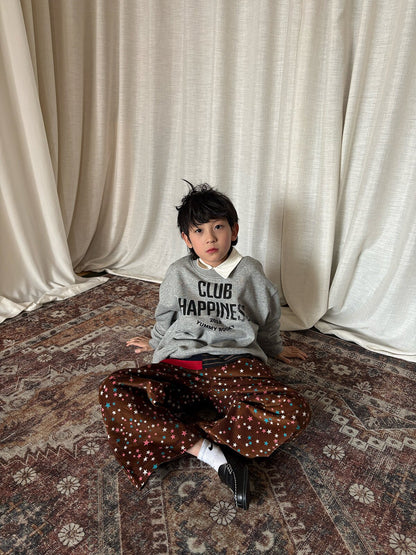 ロングパンツ・スウェットパンツ yummy&rocky | Star Print Cotton Corduroy Pants 星柄コーデュロイストレートパンツ【mh0020101】