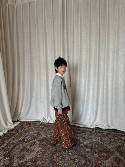 トレーナー・フーディ yummy&rocky | Star Print Soft Terry Thick T-Shirt 星柄テリー厚手長袖Tシャツ【mh0020103】