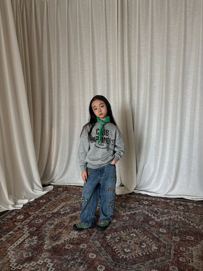 トレーナー・フーディ yummy&rocky | Star Print Soft Terry Thick T-Shirt 星柄テリー厚手長袖Tシャツ【mh0020103】