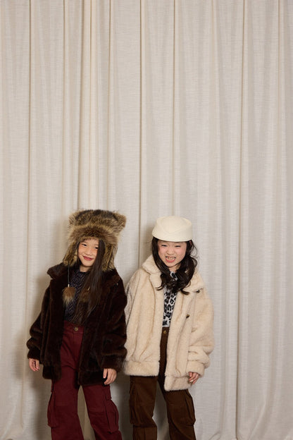 ロングパンツ・スウェットパンツ yummy&rocky | Thickened Brushed Denim Cargo Pants 裏起毛デニムカーゴベルボトム【mh0020094】