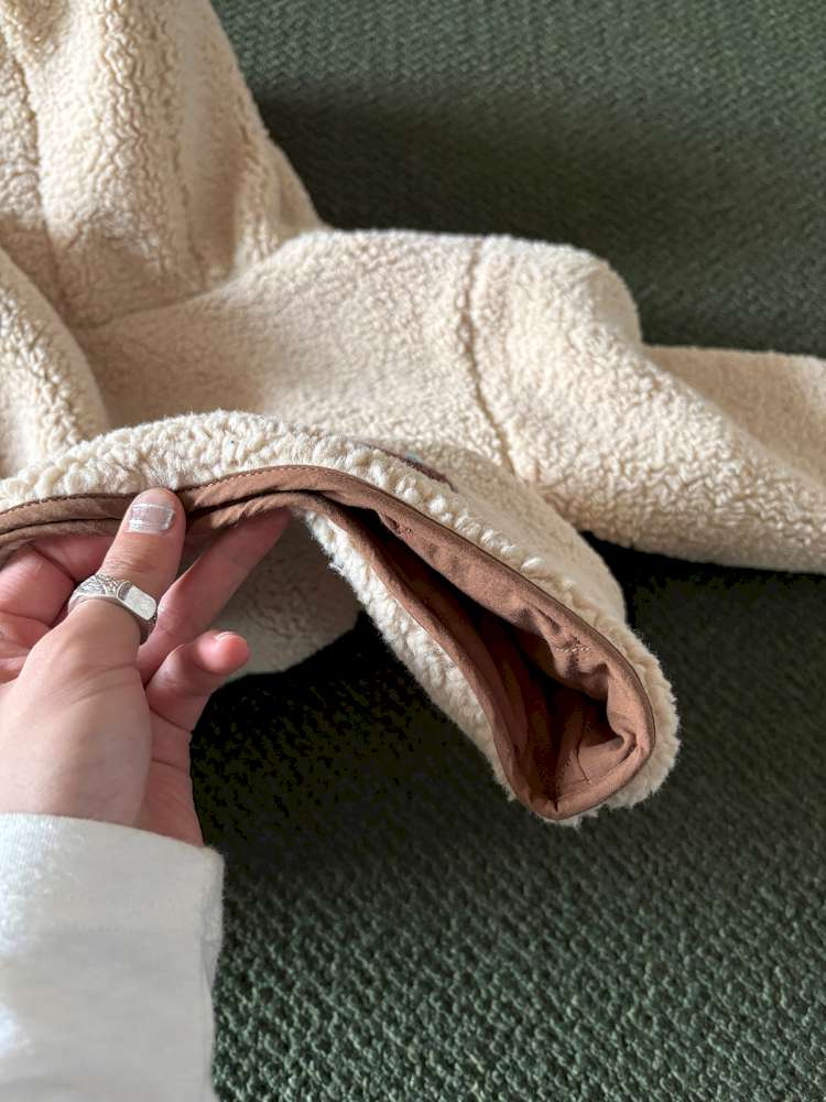 ショートコート・ジャケット・ジャンパー yummy&rocky | Thinsulate Patch Embroidery Alpaca Coat 刺繍入り アルパカ風 中綿コート【mh0020044】