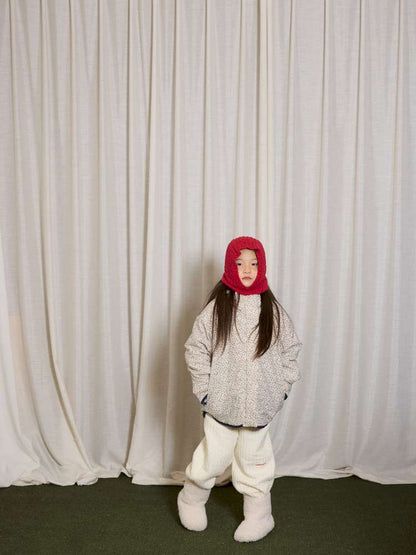 ショートコート・ジャケット・ジャンパー yummy&rocky | Thinsulate Plaid Floral Quilted Jaket フラワーチェック 中綿 ブルゾン【mh0020046】