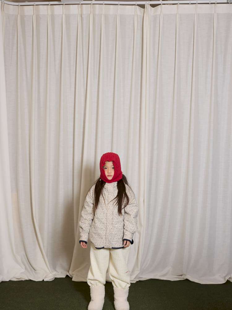 ショートコート・ジャケット・ジャンパー yummy&rocky | Thinsulate Plaid Floral Quilted Jaket フラワーチェック 中綿 ブルゾン【mh0020046】