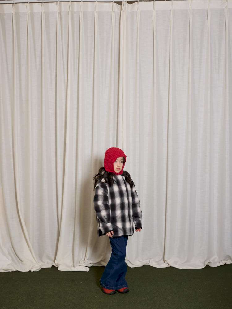 ショートコート・ジャケット・ジャンパー yummy&rocky | Thinsulate Plaid Floral Quilted Jaket フラワーチェック 中綿 ブルゾン【mh0020046】