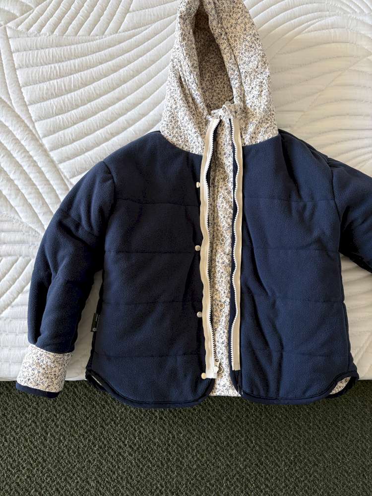 ショートコート・ジャケット・ジャンパー yummy&rocky | Thinsulate Plaid Floral Quilted Jaket フラワーチェック 中綿 ブルゾン【mh0020046】