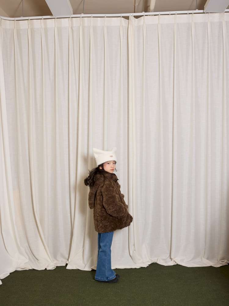 ショートコート・ジャケット・ジャンパー yummy&rocky | Thinsulate Thickened Windproof Fur Jacket 3Mシンサレート エコファー ジャケット【mh0020042】
