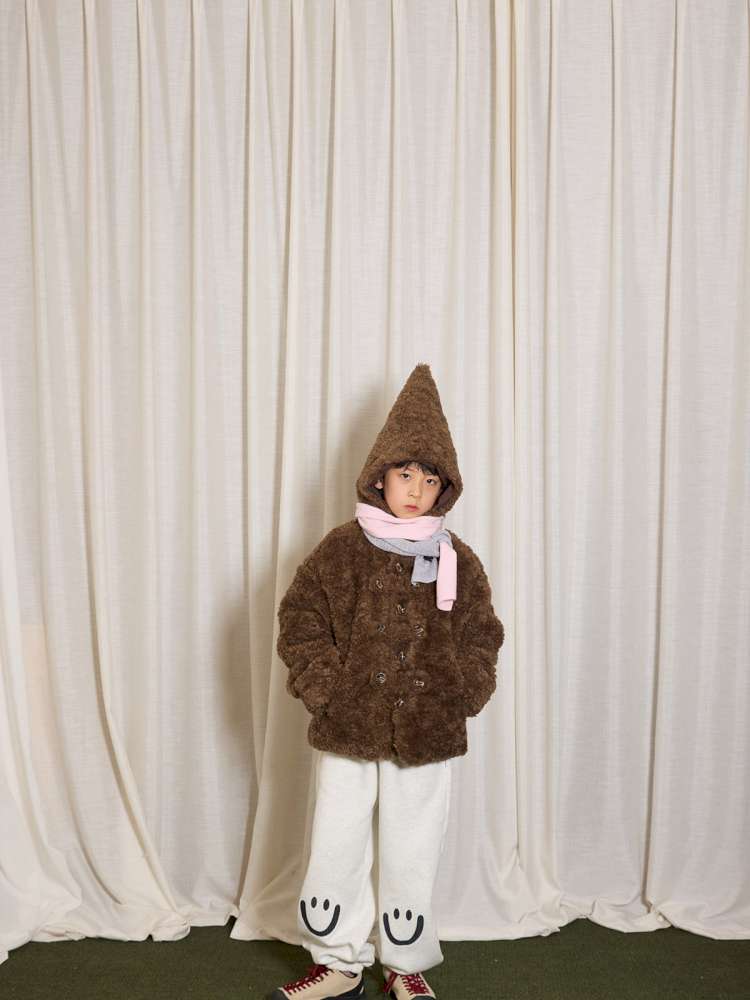 ショートコート・ジャケット・ジャンパー yummy&rocky | Thinsulate Thickened Windproof Fur Jacket 3Mシンサレート エコファー ジャケット【mh0020042】