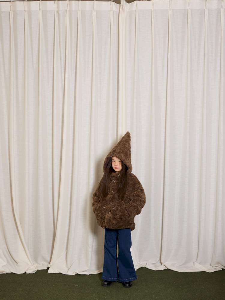 ショートコート・ジャケット・ジャンパー yummy&rocky | Thinsulate Thickened Windproof Fur Jacket 3Mシンサレート エコファー ジャケット【mh0020042】
