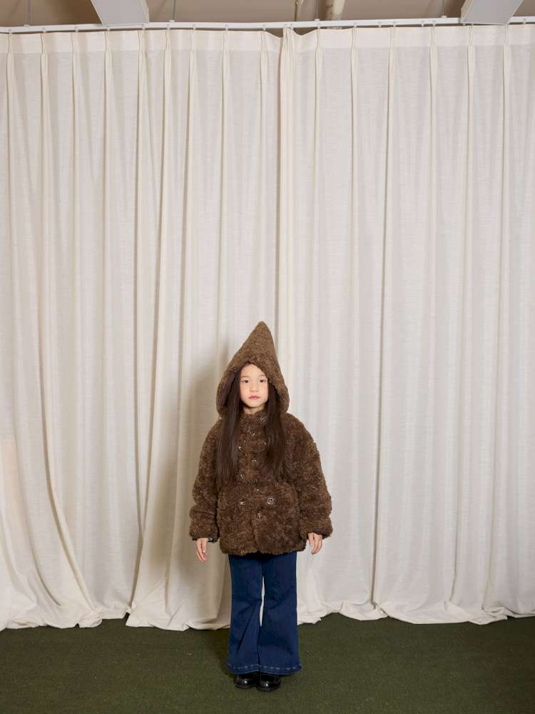 ショートコート・ジャケット・ジャンパー yummy&rocky | Thinsulate Thickened Windproof Fur Jacket 3Mシンサレート エコファー ジャケット【mh0020042】