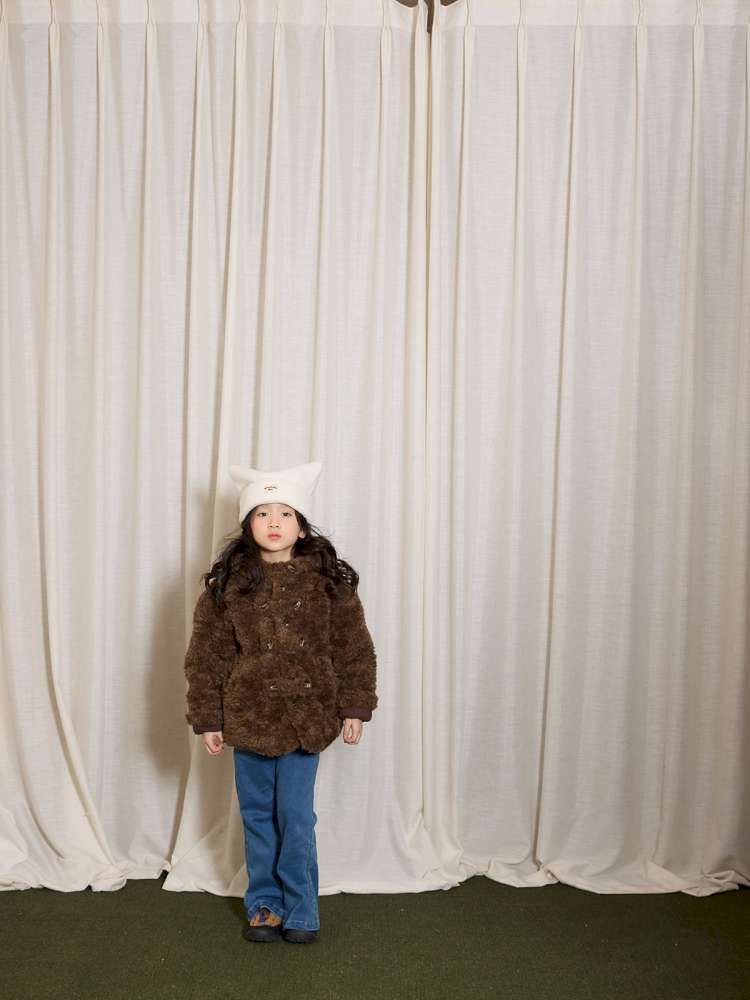 ショートコート・ジャケット・ジャンパー yummy&rocky | Thinsulate Thickened Windproof Fur Jacket 3Mシンサレート エコファー ジャケット【mh0020042】