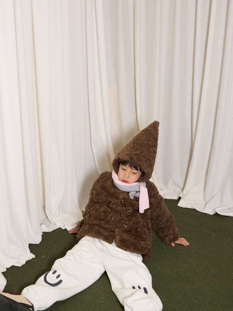 ショートコート・ジャケット・ジャンパー yummy&rocky | Thinsulate Thickened Windproof Fur Jacket 3Mシンサレート エコファー ジャケット【mh0020042】