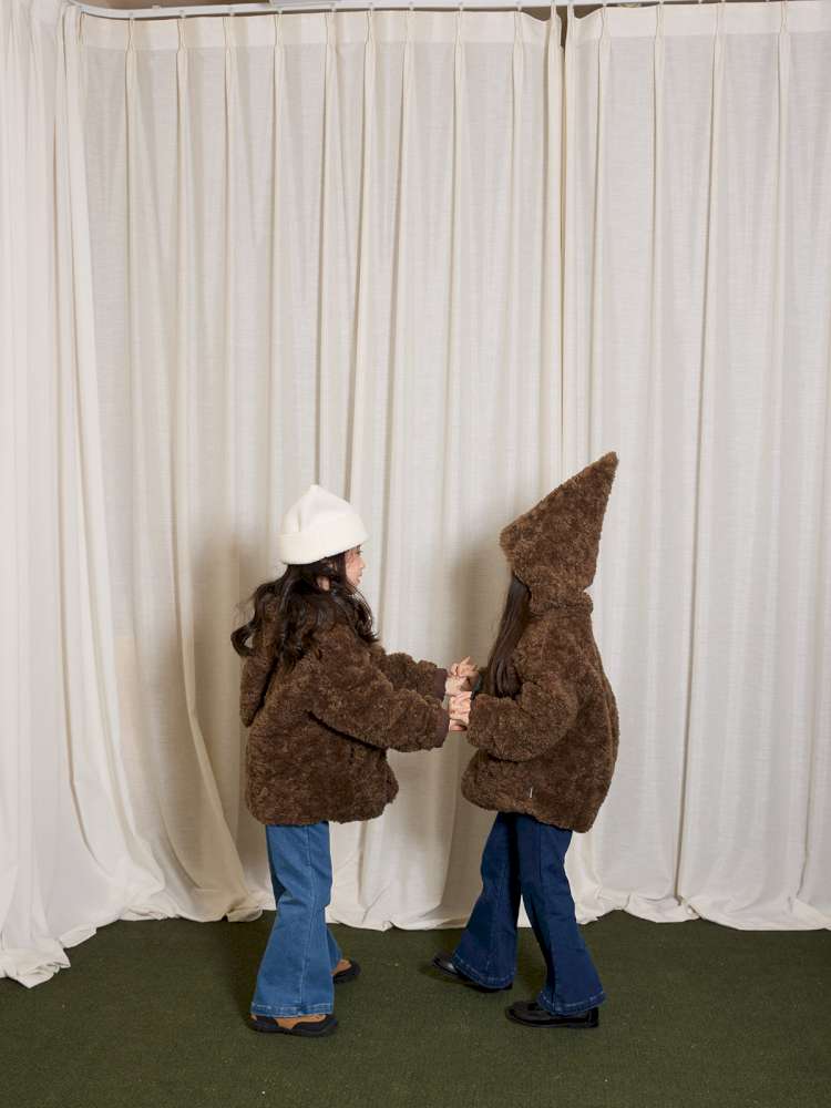 ショートコート・ジャケット・ジャンパー yummy&rocky | Thinsulate Thickened Windproof Fur Jacket 3Mシンサレート エコファー ジャケット【mh0020042】