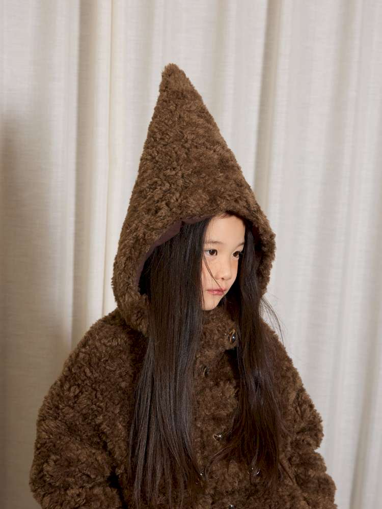 ショートコート・ジャケット・ジャンパー yummy&rocky | Thinsulate Thickened Windproof Fur Jacket 3Mシンサレート エコファー ジャケット【mh0020042】