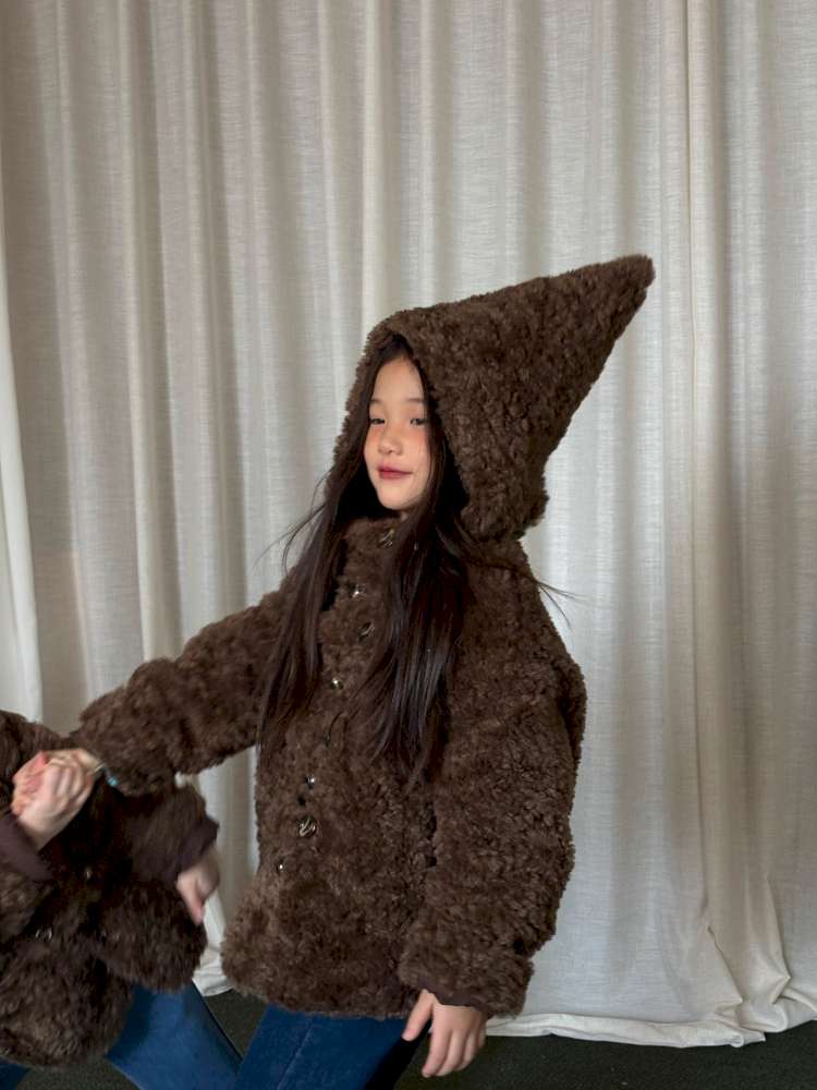 ショートコート・ジャケット・ジャンパー yummy&rocky | Thinsulate Thickened Windproof Fur Jacket 3Mシンサレート エコファー ジャケット【mh0020042】