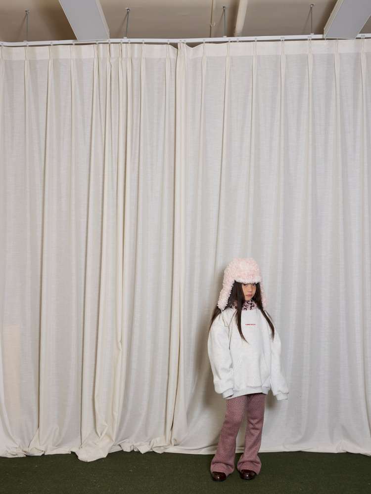 ロングパンツ・スウェットパンツ yummy&rocky | Two-Color Yarn-Dyed Brushed Bootcut Pants 杢調起毛 ストレッチ ブーツカットパンツ【mh0020062】