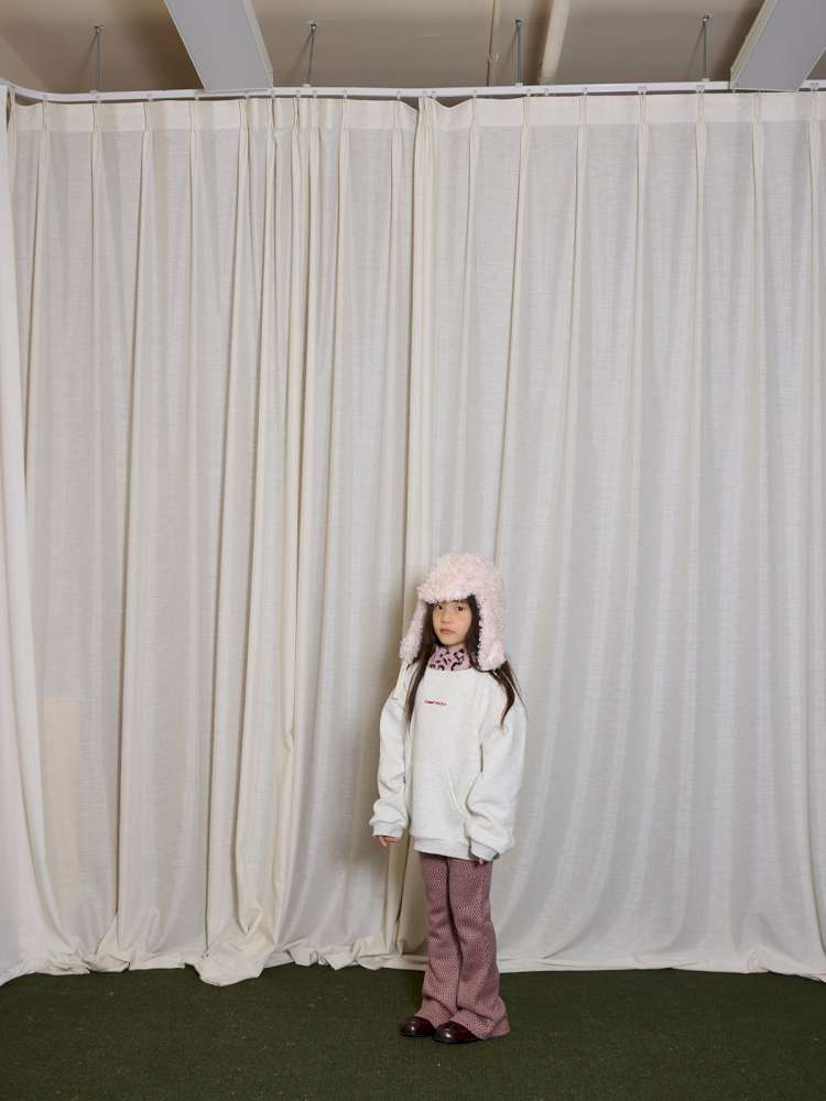 ロングパンツ・スウェットパンツ yummy&rocky | Two-Color Yarn-Dyed Brushed Bootcut Pants 杢調起毛 ストレッチ ブーツカットパンツ【mh0020062】