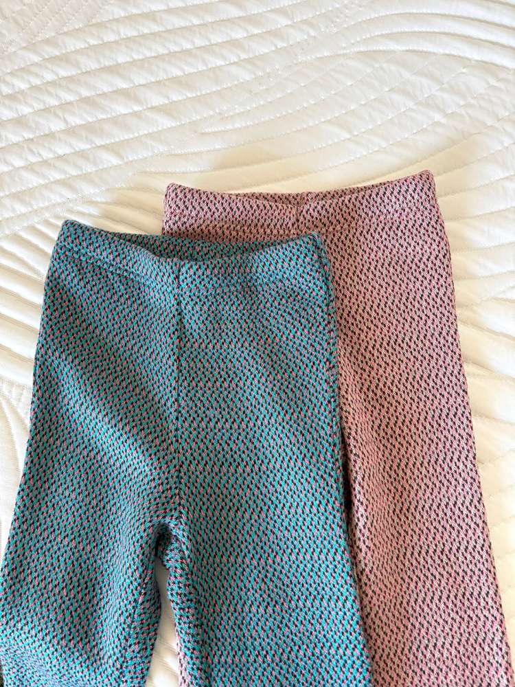 ロングパンツ・スウェットパンツ yummy&rocky | Two-Color Yarn-Dyed Brushed Bootcut Pants 杢調起毛 ストレッチ ブーツカットパンツ【mh0020062】