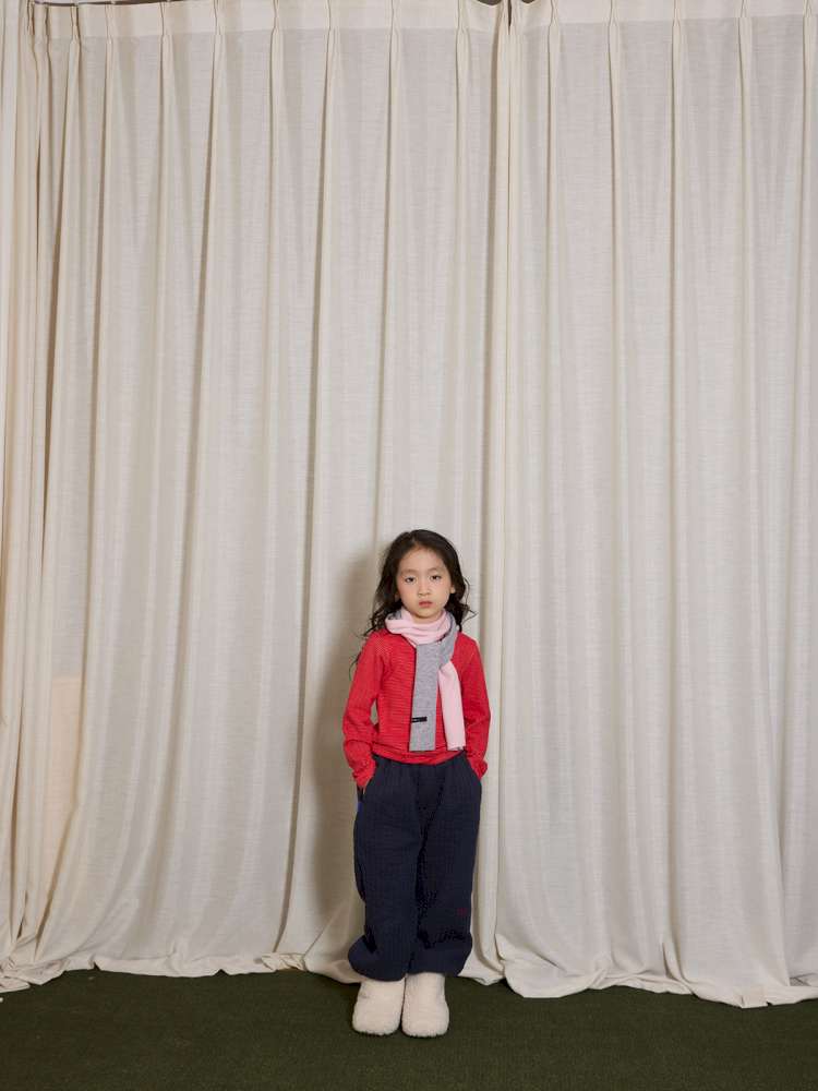 yummy&rocky | Antibacterial Striped Soft Base Layer 抗菌 防寒 ストライプ インナー トップス【mh0020057】 yummy&rocky 長袖Tシャツ