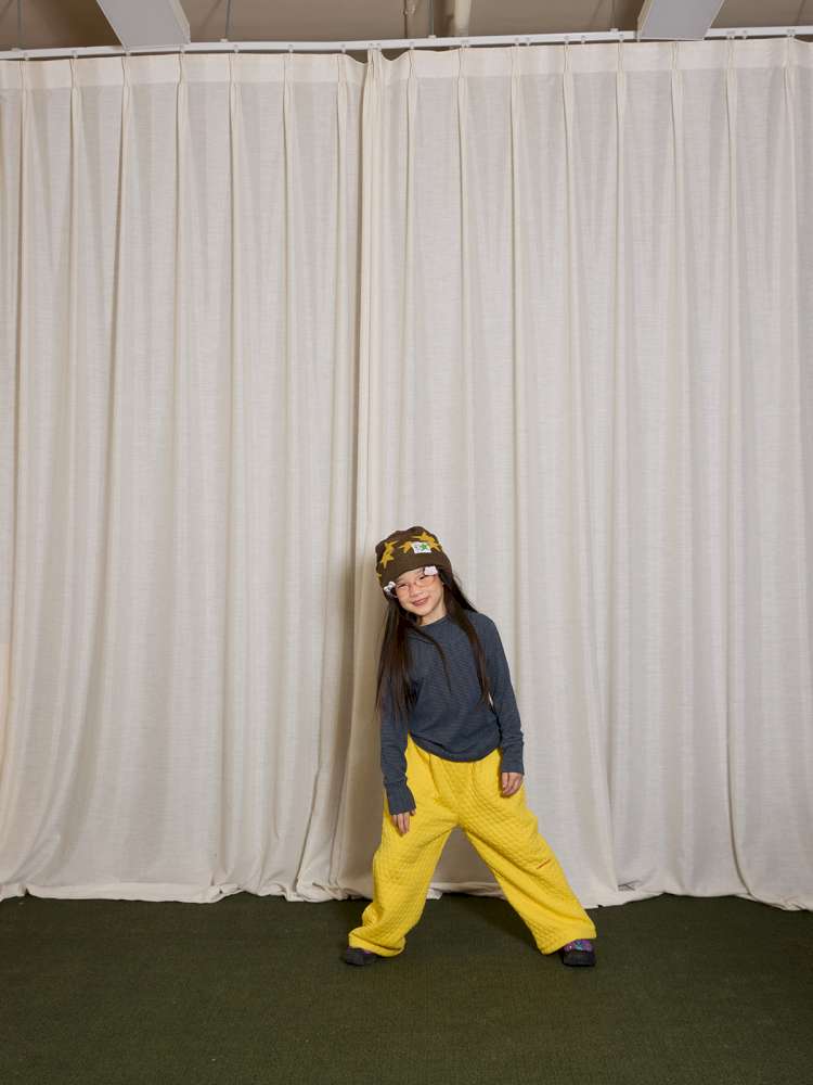 長袖Tシャツ yummy&rocky | Antibacterial Pinstripe Hooded Base Layer ピンストライプ フーデッド インナー【mh0020056】