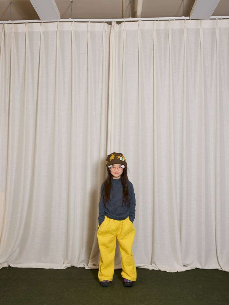 長袖Tシャツ yummy&rocky | Antibacterial Pinstripe Hooded Base Layer ピンストライプ フーデッド インナー【mh0020056】