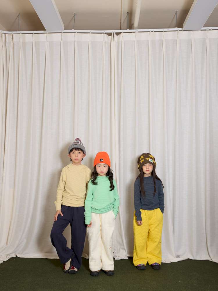 長袖Tシャツ yummy&rocky | Antibacterial Pinstripe Hooded Base Layer ピンストライプ フーデッド インナー【mh0020056】