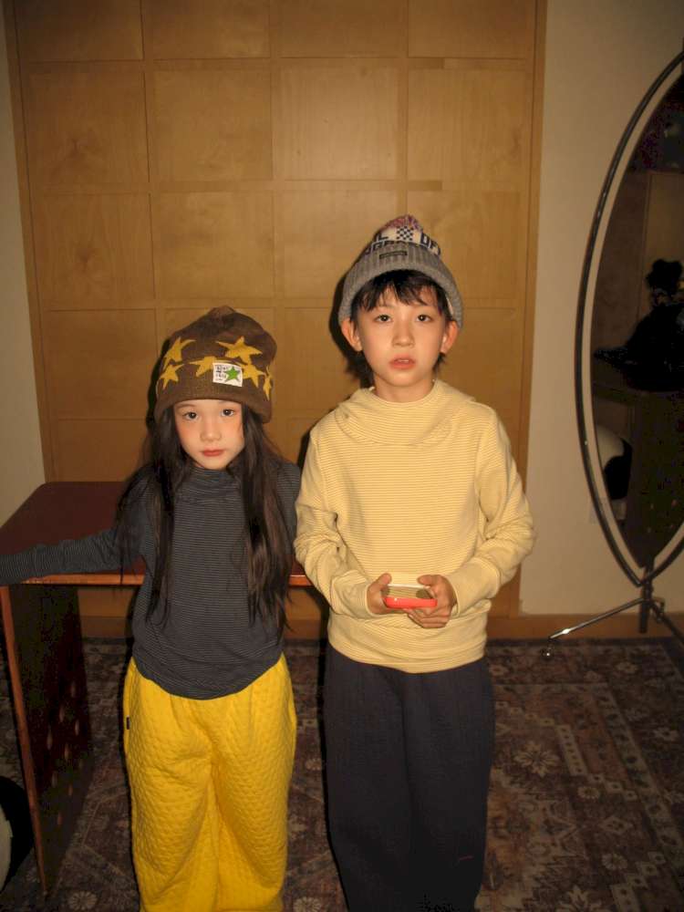 長袖Tシャツ yummy&rocky | Antibacterial Pinstripe Hooded Base Layer ピンストライプ フーデッド インナー【mh0020056】