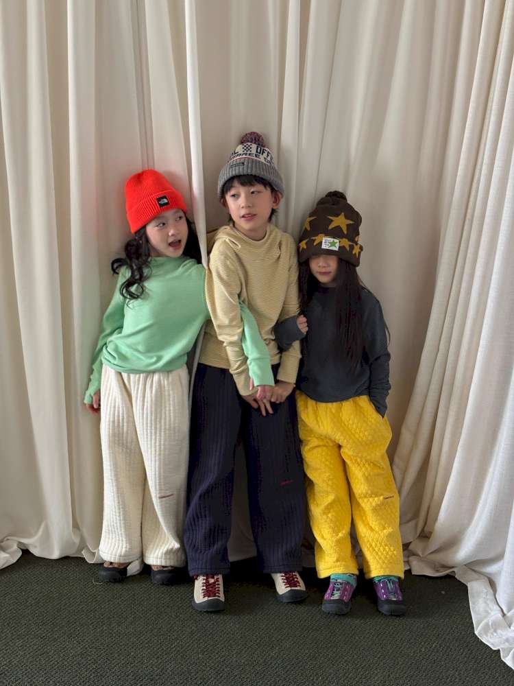 長袖Tシャツ yummy&rocky | Antibacterial Pinstripe Hooded Base Layer ピンストライプ フーデッド インナー【mh0020056】