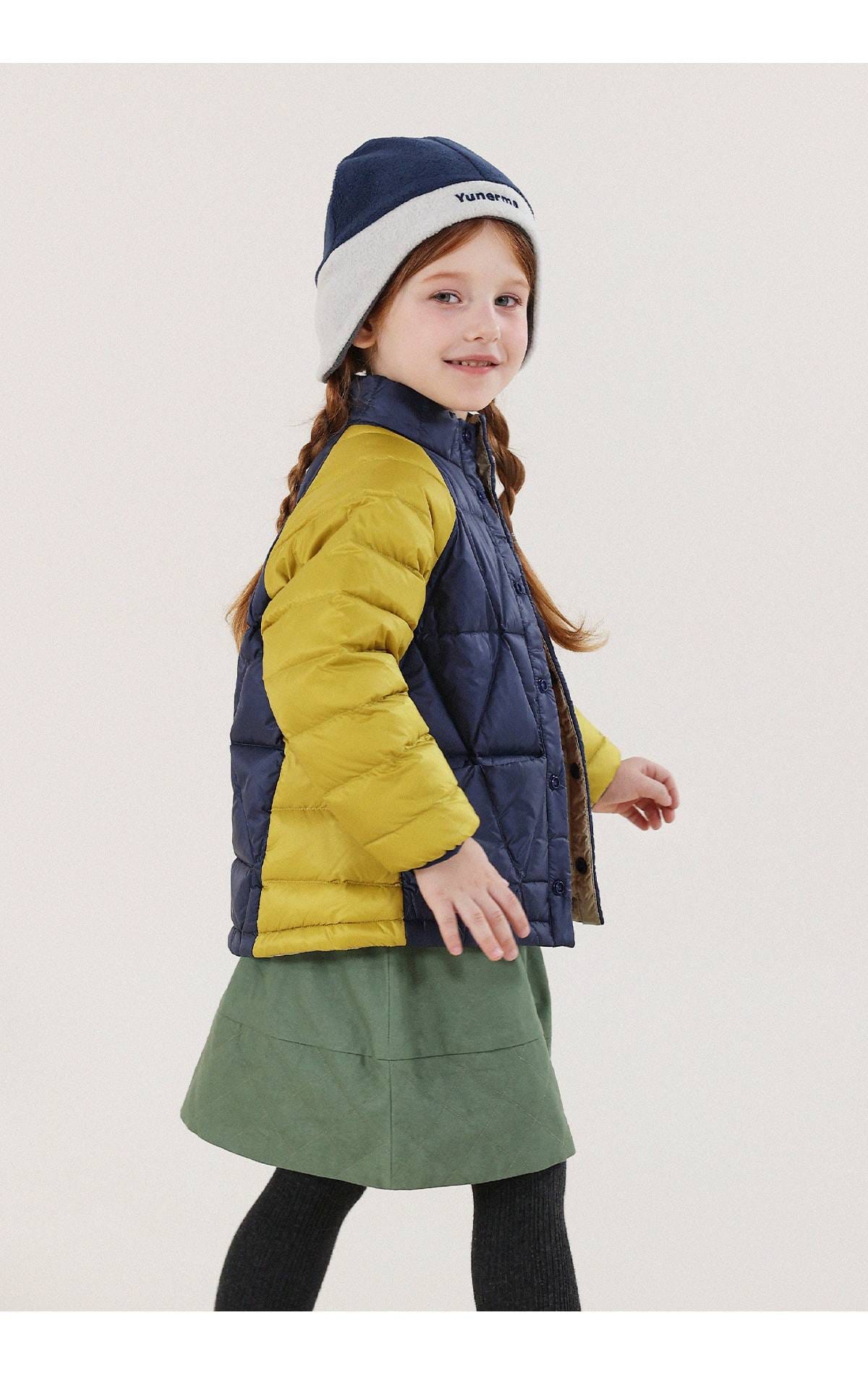 ショートコート・ジャケット・ジャンパー キッズ ダウンジャケット 90%ホワイトダックダウン 撥水 軽量 アウター【mh0011344】