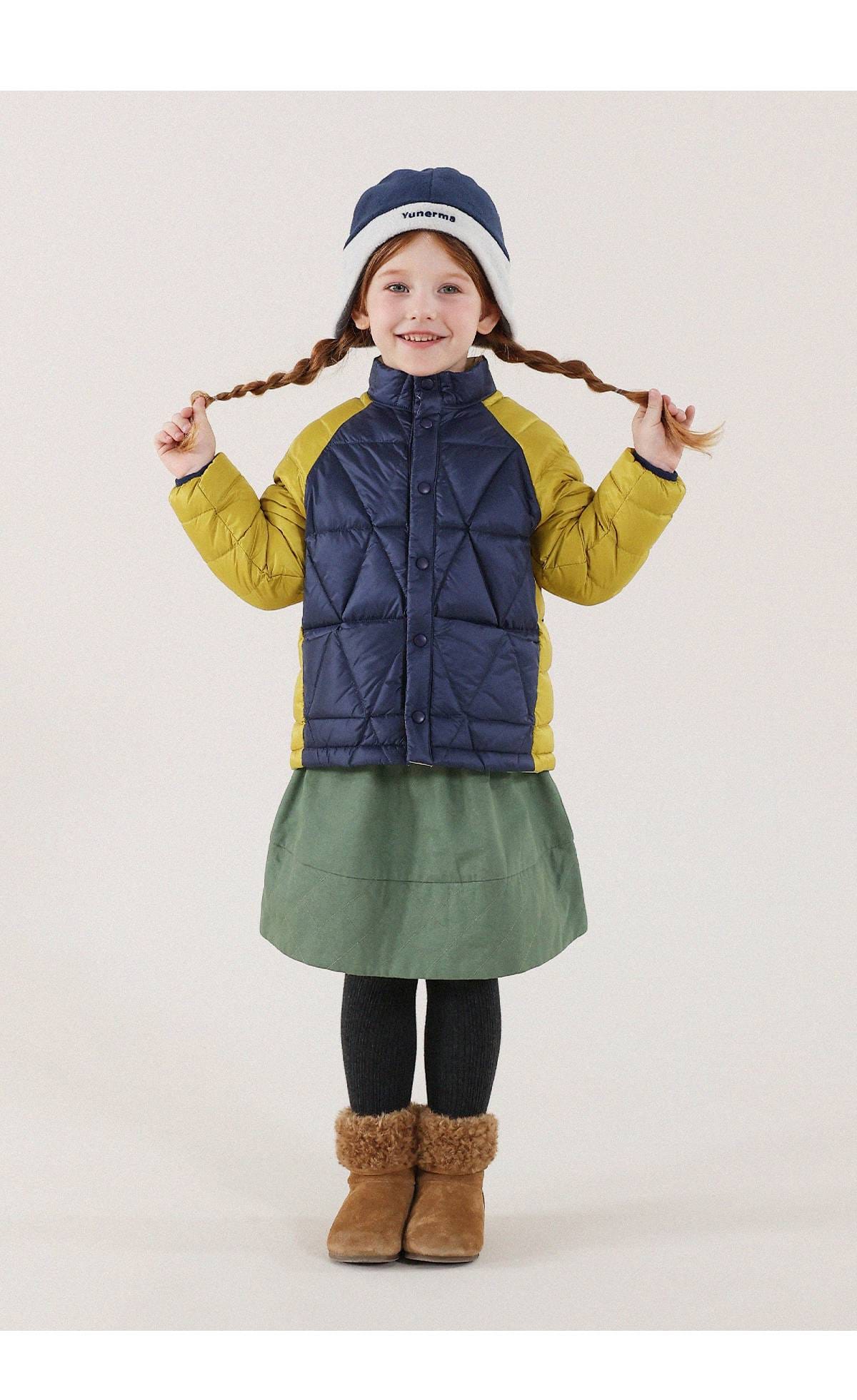 ショートコート・ジャケット・ジャンパー キッズ ダウンジャケット 90%ホワイトダックダウン 撥水 軽量 アウター【mh0011344】