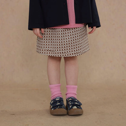 スカート Apricot / 80cm retro floral skirt【mh0009495】