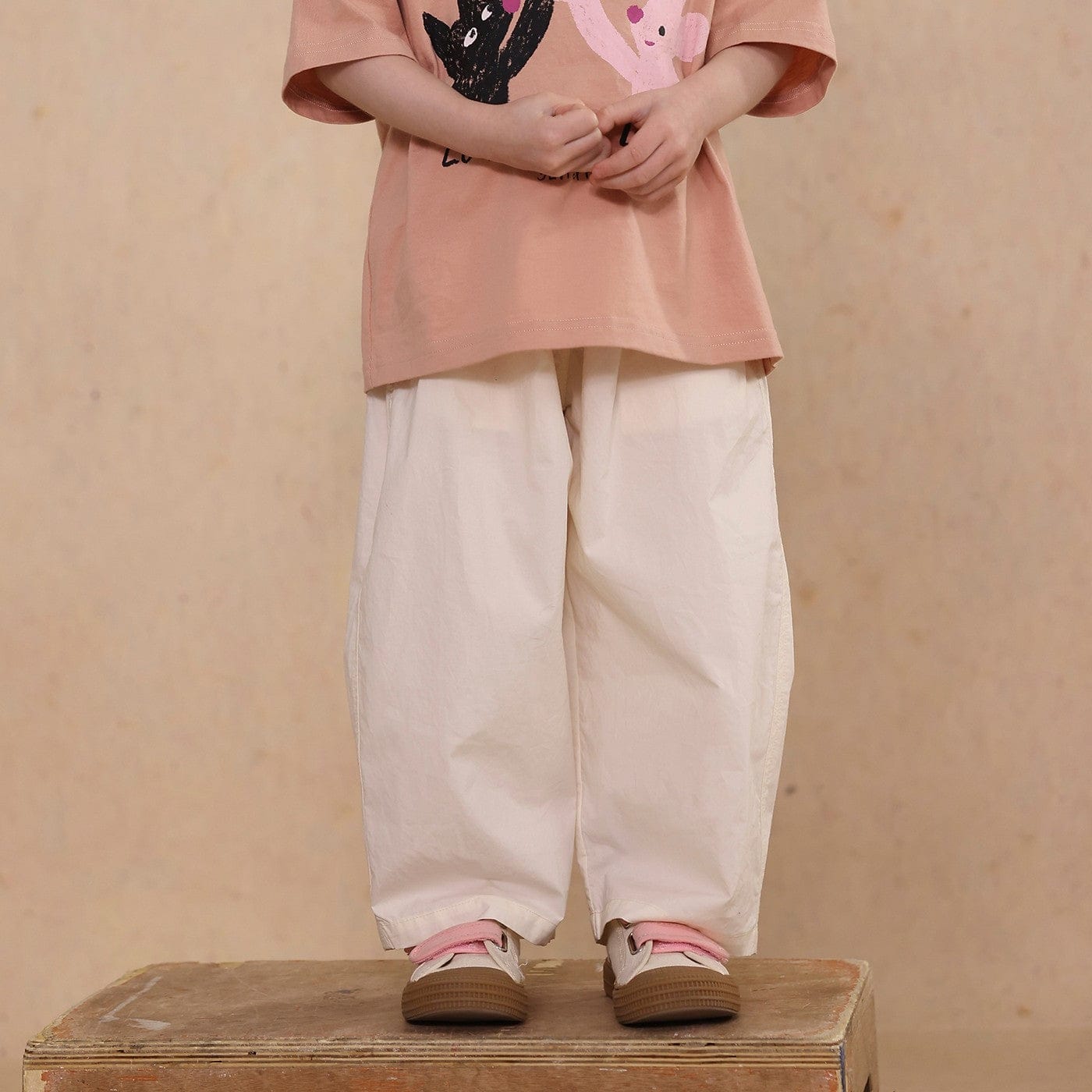 ロングパンツ・スウェットパンツ Beige / 80cm thin cotton casual pants【mh0009484】