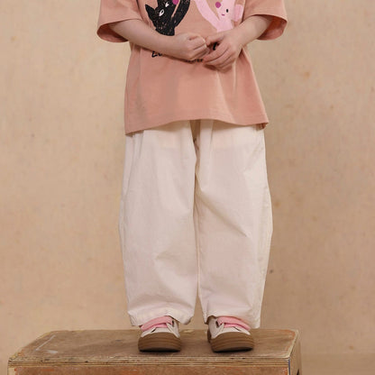 ロングパンツ・スウェットパンツ Beige / 80cm thin cotton casual pants【mh0009484】