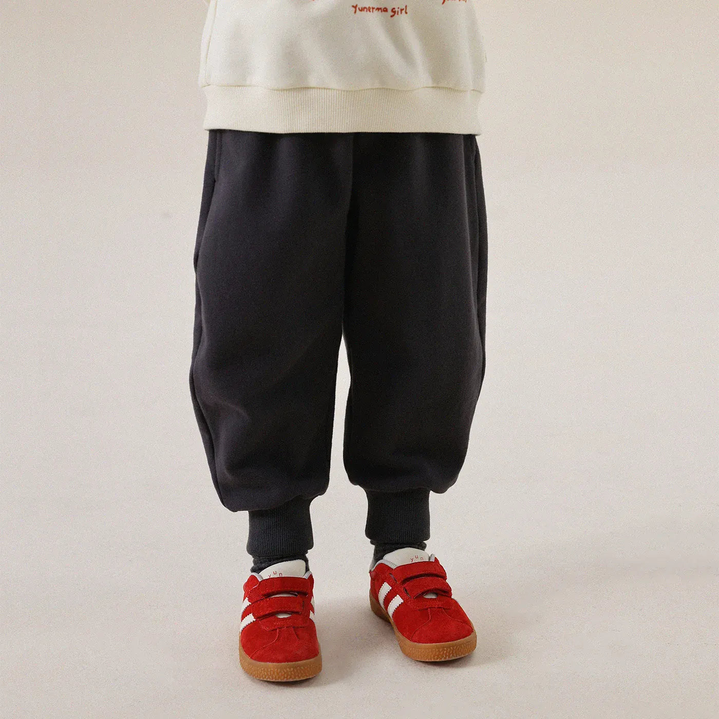 ロングパンツ・スウェットパンツ Black Gray / 80cm ベーシックスウェットジョガーパンツ【mh0011301】