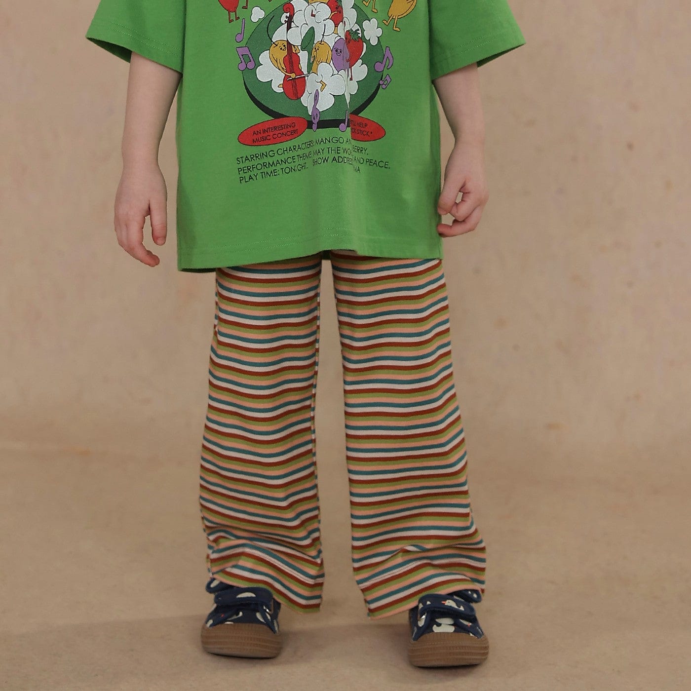 ロングパンツ・スウェットパンツ Blue / 80cm pima cotton plaid casual pants【mh0009490】