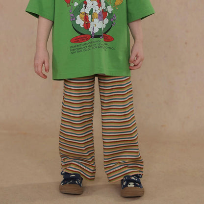 ロングパンツ・スウェットパンツ Blue / 80cm pima cotton plaid casual pants【mh0009490】