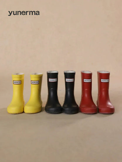 ベビー用靴 colorful mid-tube rain boots【mh0009460】