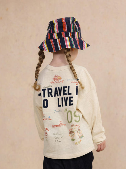 ベビー用帽子 double-sided printed sun hat【mh0009470】