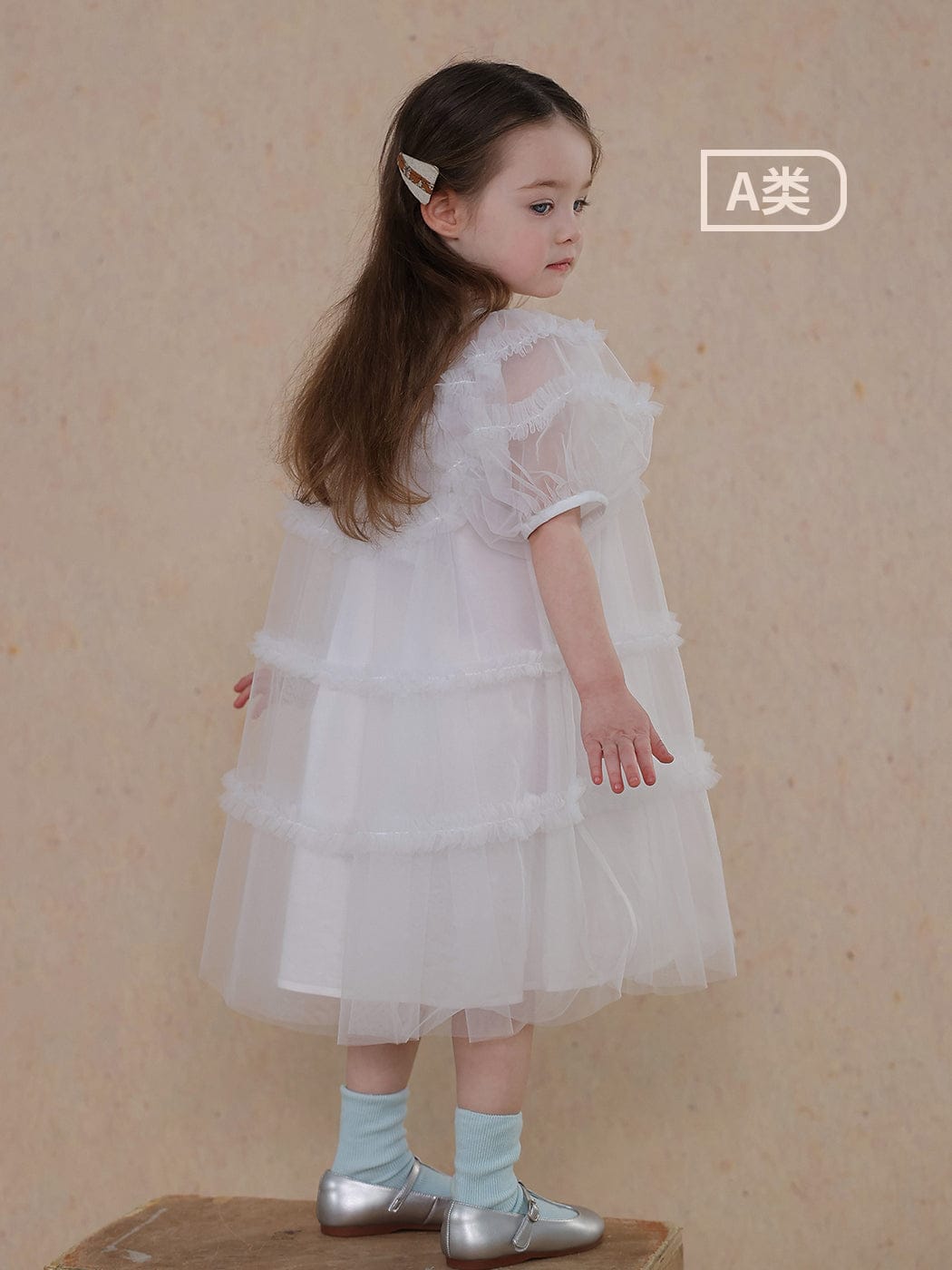 半袖ワンピース fluffy princess dress【mh0009462】