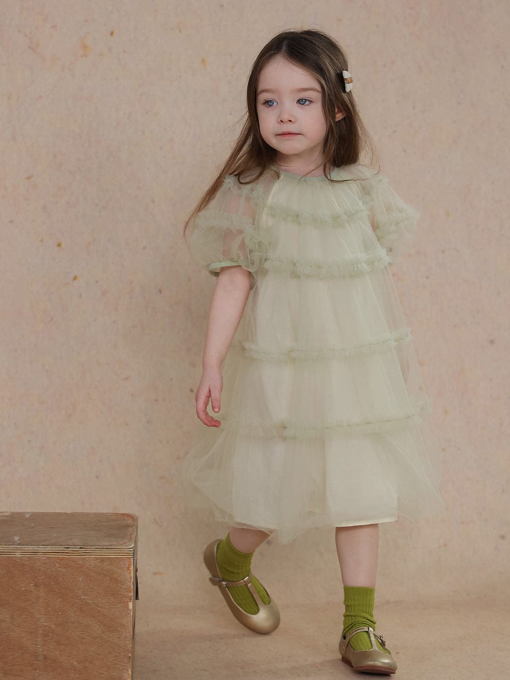 半袖ワンピース fluffy princess dress【mh0009462】