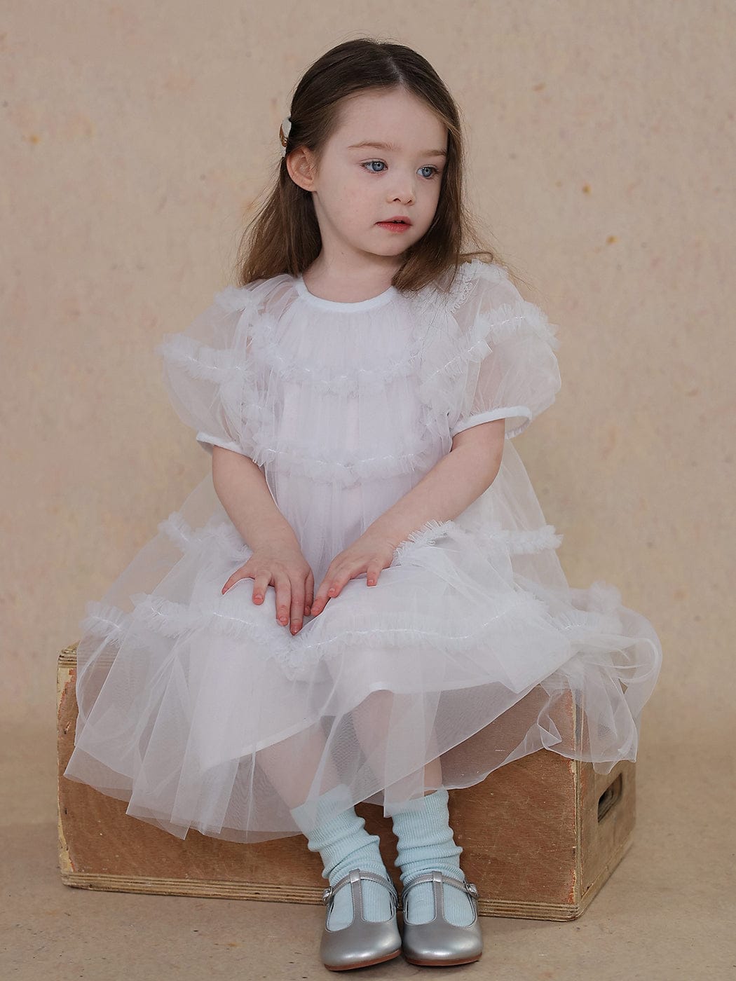 半袖ワンピース fluffy princess dress【mh0009462】