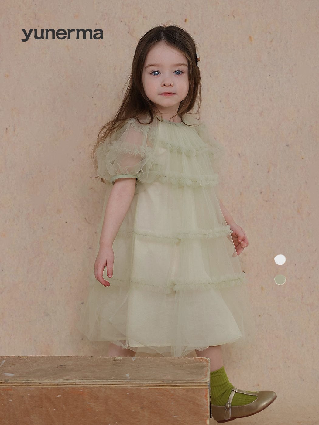 半袖ワンピース fluffy princess dress【mh0009462】