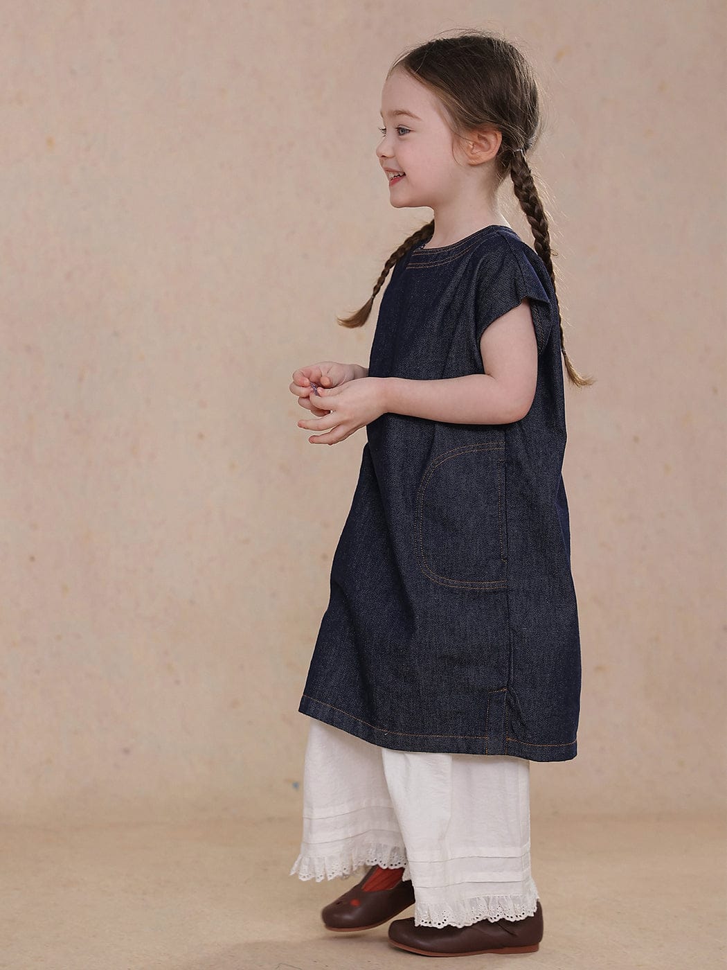 ロングパンツ・スウェットパンツ lace wide-leg pants【mh0009459】